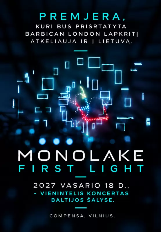 Robert Henke {MONOLAKE, DE} "FIRST LIGHT" | Compensa, Vilnius