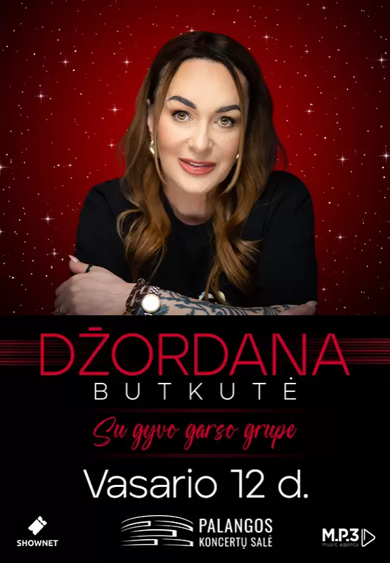 Džordana Butkutė su gyvo garso grupe